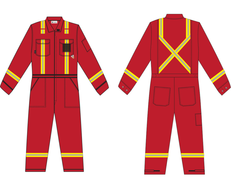 coverall-red